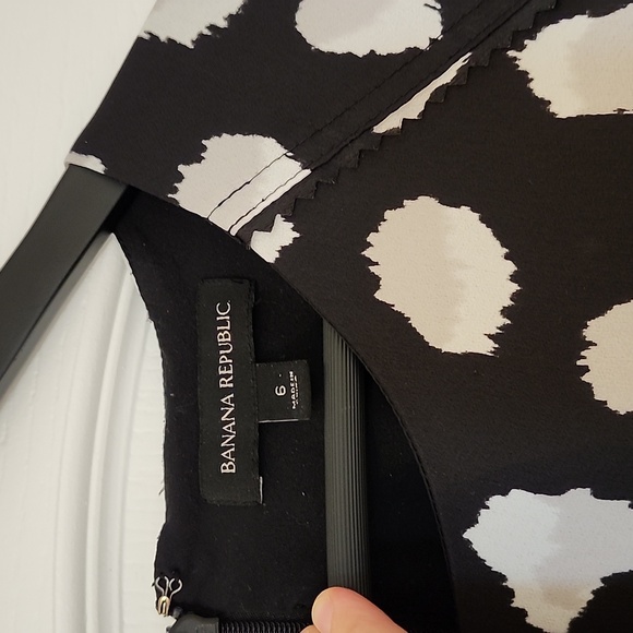 Banana Republic Black & white dress - Picture 5 of 6